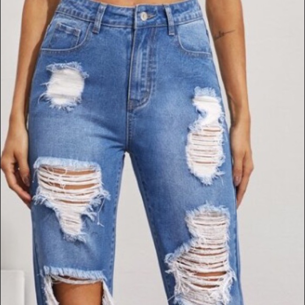 SHEIN BOYFRIEND JEANS